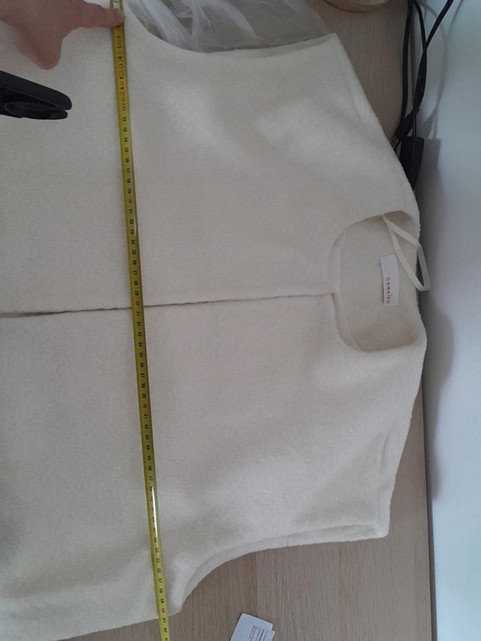 Gilet fourrure sans manches femme L - photo numéro 9