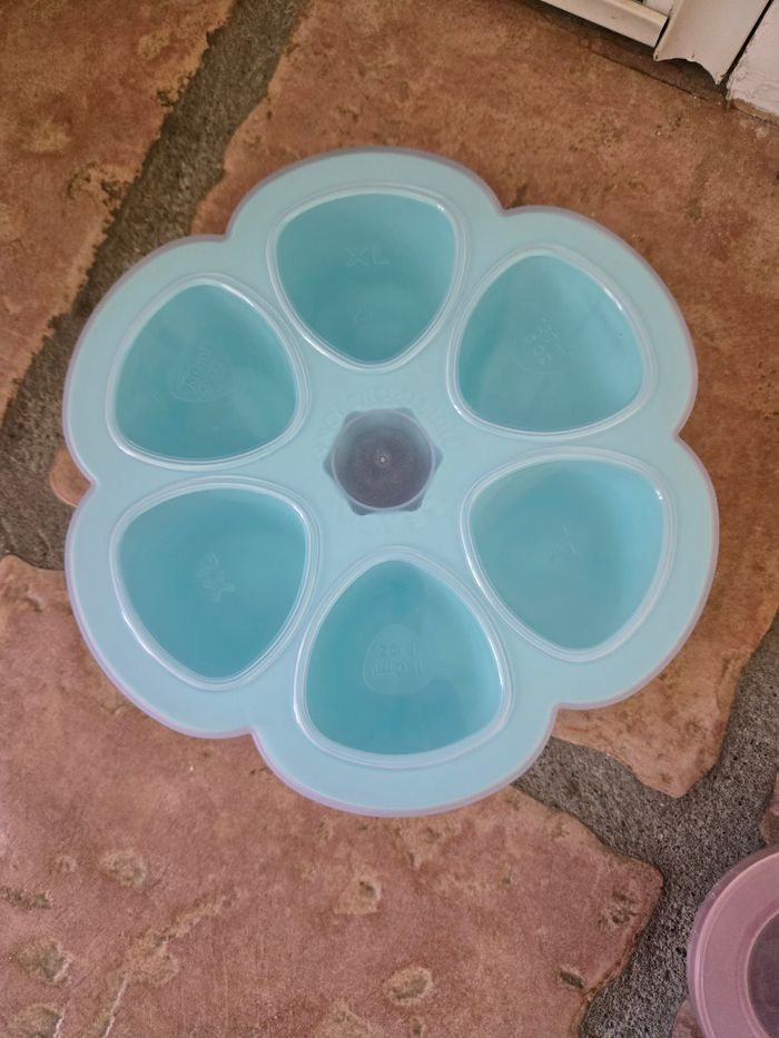 Conditionnement repas bébé silicone