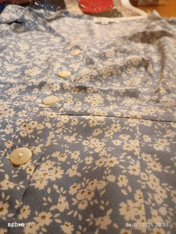 Robe été a motif fleurs - photo numéro 2