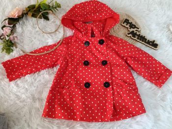 Imperméable 6 Mois Rouge