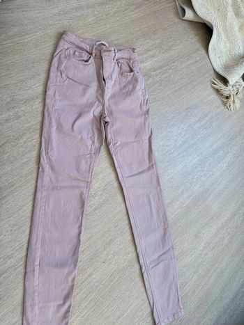 Pantalon skinny violet Lila t36