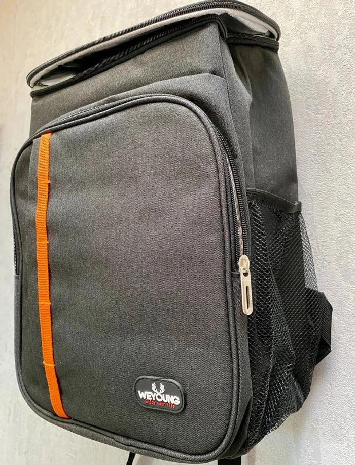 Sac à Dos Isotherme pique-nique BBQ déjeuner rando Noir NЕUF (prix Amazo: 29eur) - photo numéro 2