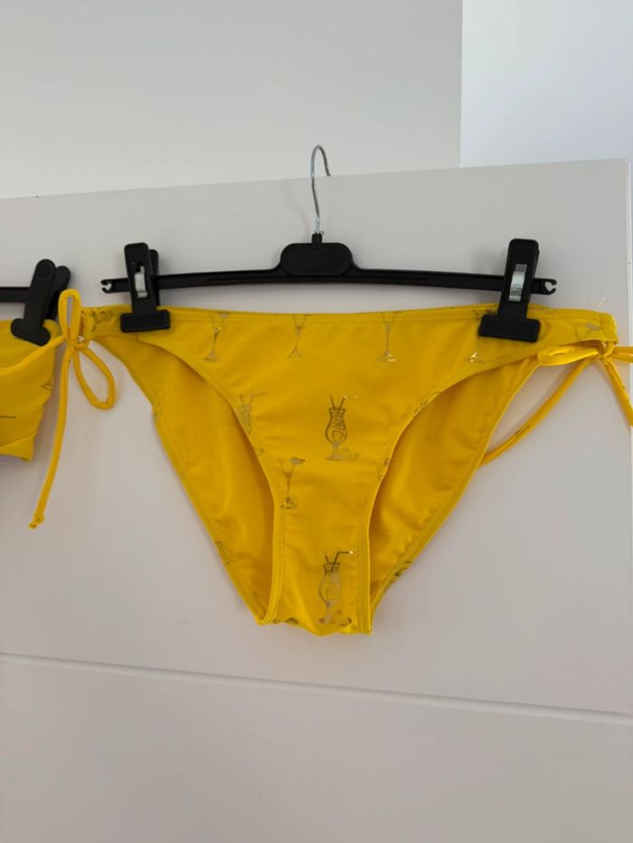 Maillot de bain bikini jaune plage Swimming trucks Traje de baño Costume da bagno neuf - photo numéro 6