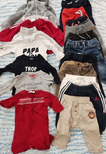 Lot garçon 6 mois