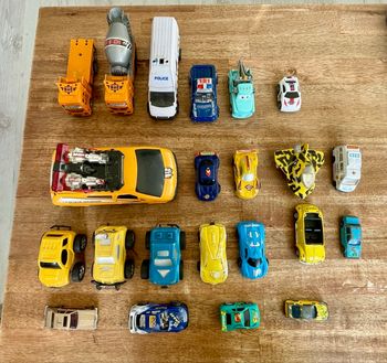 Lot petites voitures