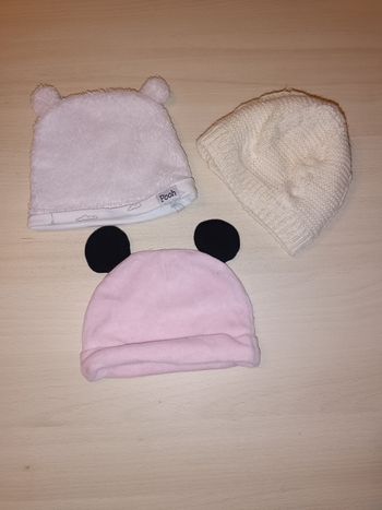 Lot de bonnets