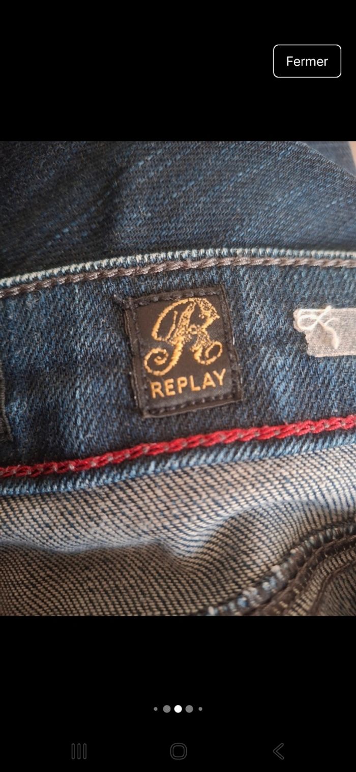 Jeans taille 36 ( W26 L34)  💙 - photo numéro 6