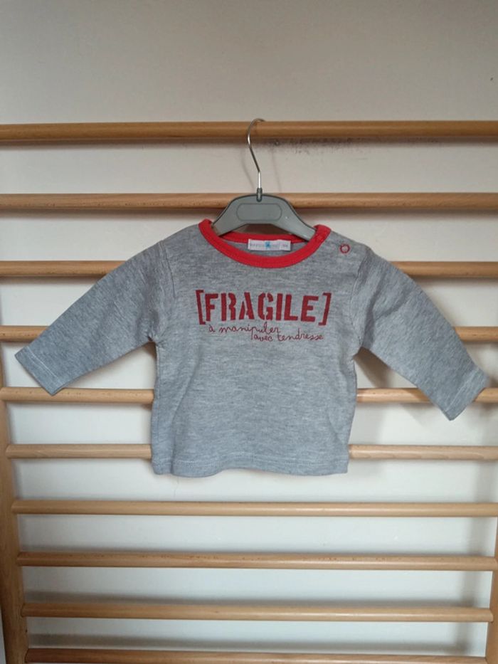 T-shirt manche longue les p'tits babies