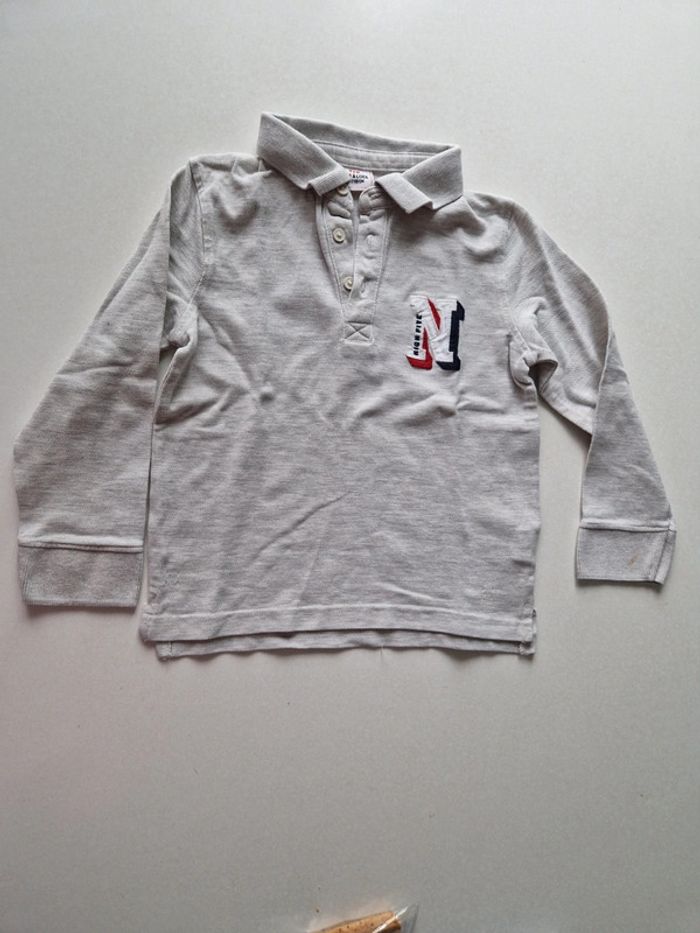 Polo manches longues en 5 ans