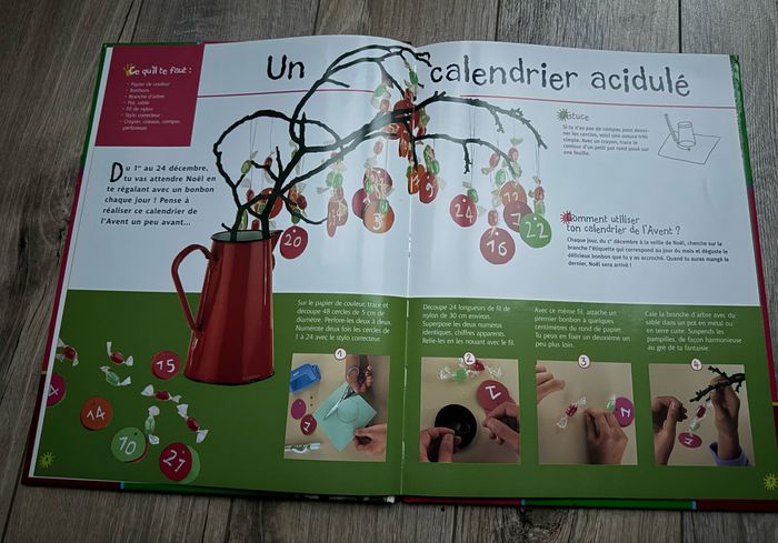 Livre Mes petits ateliers Créations pour Noël - photo numéro 4