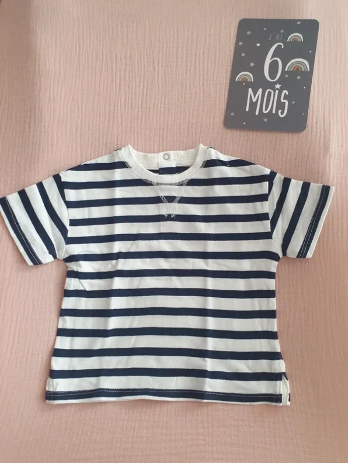 T-shirt kiabi 6 mois