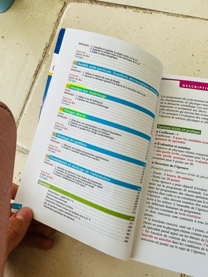 Livre - Objectif BAC Terminale Spécialité physique chimie - photo numéro 4