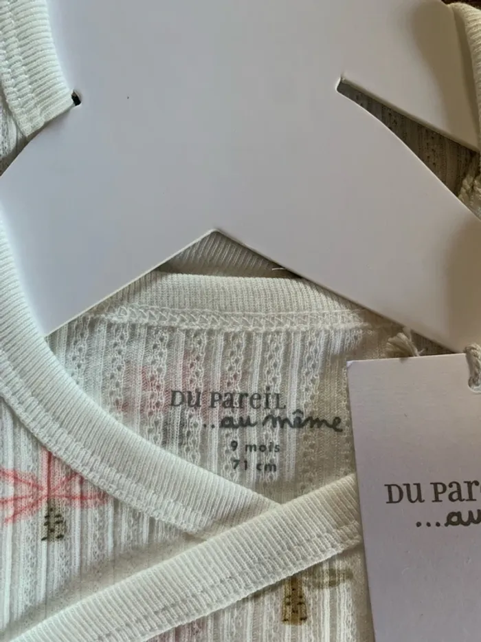 Lot bodies DPAP du pareil au même manches courtes - photo numéro 3