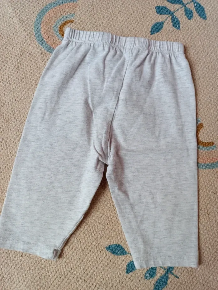 Short gris in extenso 4 ans coton - photo numéro 4
