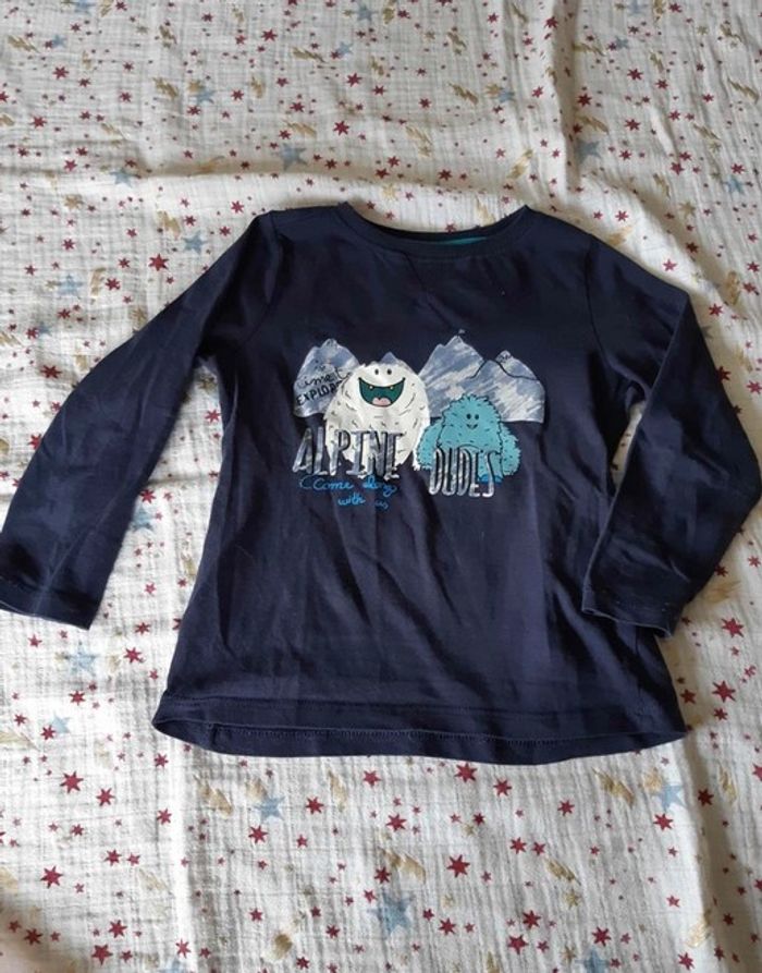 T-Shirt ML 24 mois TEX Yéti