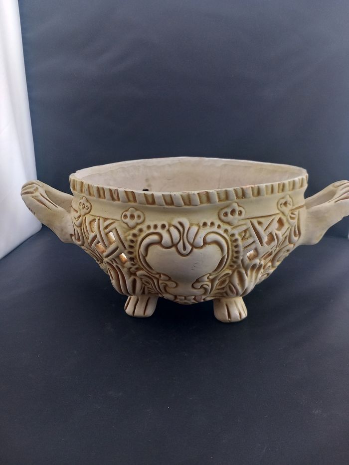 Soupière décorative beige