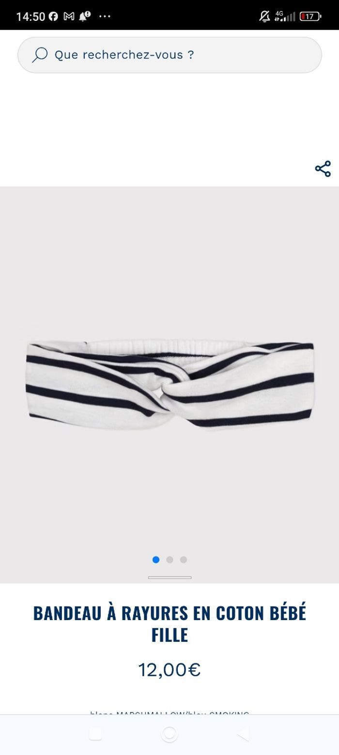 Robe paillette petit bateau et bandeau neufs  avec etiquette - photo numéro 3