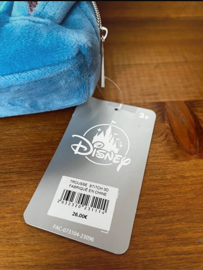 Pochette/Trousse Stitch 3D Disneyland Paris - photo numéro 7