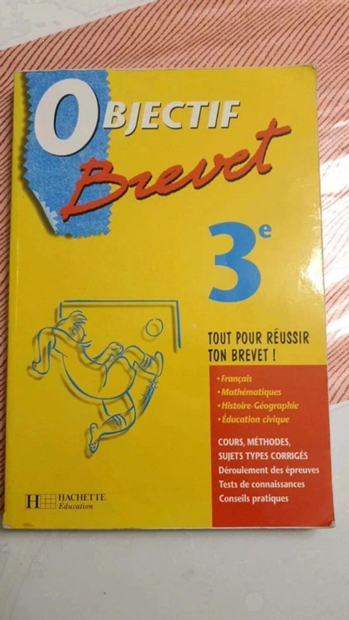 Livre objectif brevet - photo numéro 1