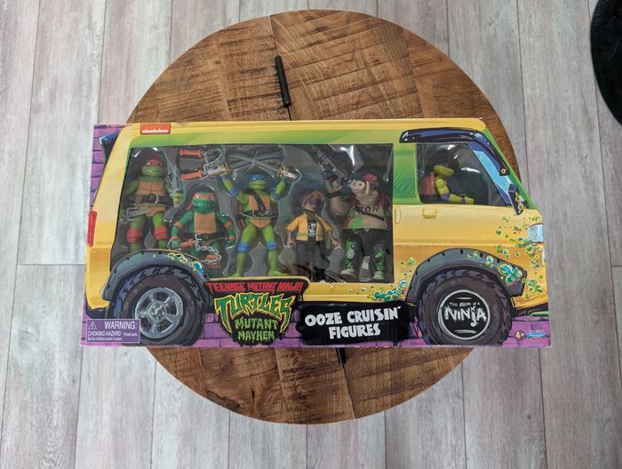 Pack figurines Tmnt Mayhem Ooze Cruisin Figures neuf scellé