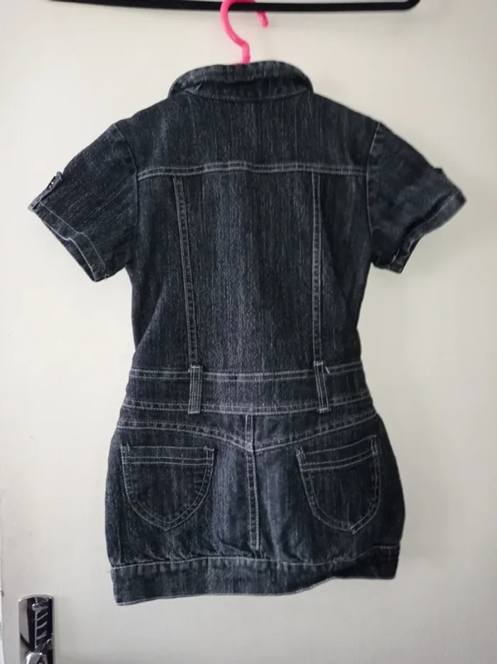 Robe en jeans petite fille - photo numéro 2