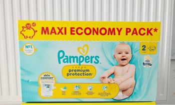 Couches Pampers premium  taille 2 