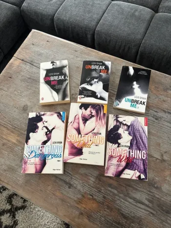 Lot 3 brochés et 3 poches