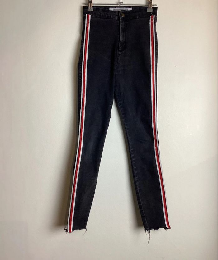Jean slim noir Zara 36