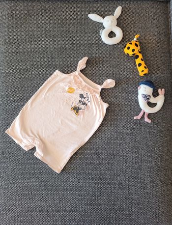 Combishort/Barboteuse Minnie 12 mois