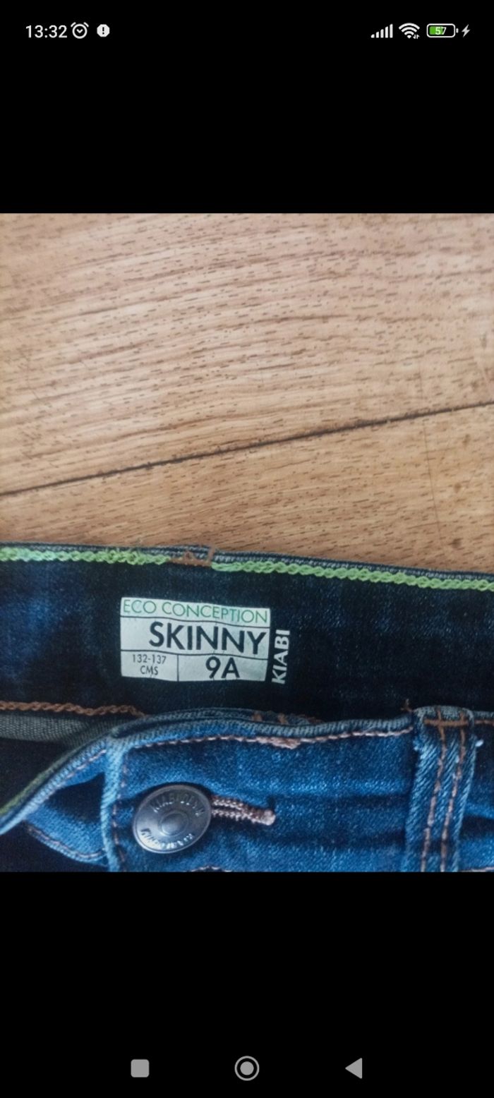 Jeans skinny eco conception 9 ans - photo numéro 4