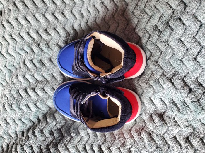 Baskets sneakers montantes neuves Jacadi garçon pointure 20🌸rdv possible sur paris ou envoi - photo numéro 4