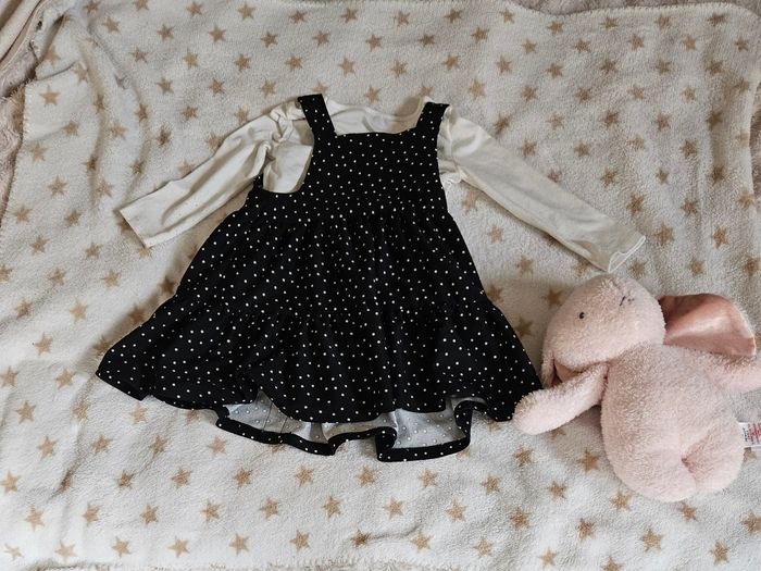 Ensemble robe + tee shirt ML fille 1,5-2ans (92cm) - photo numéro 5