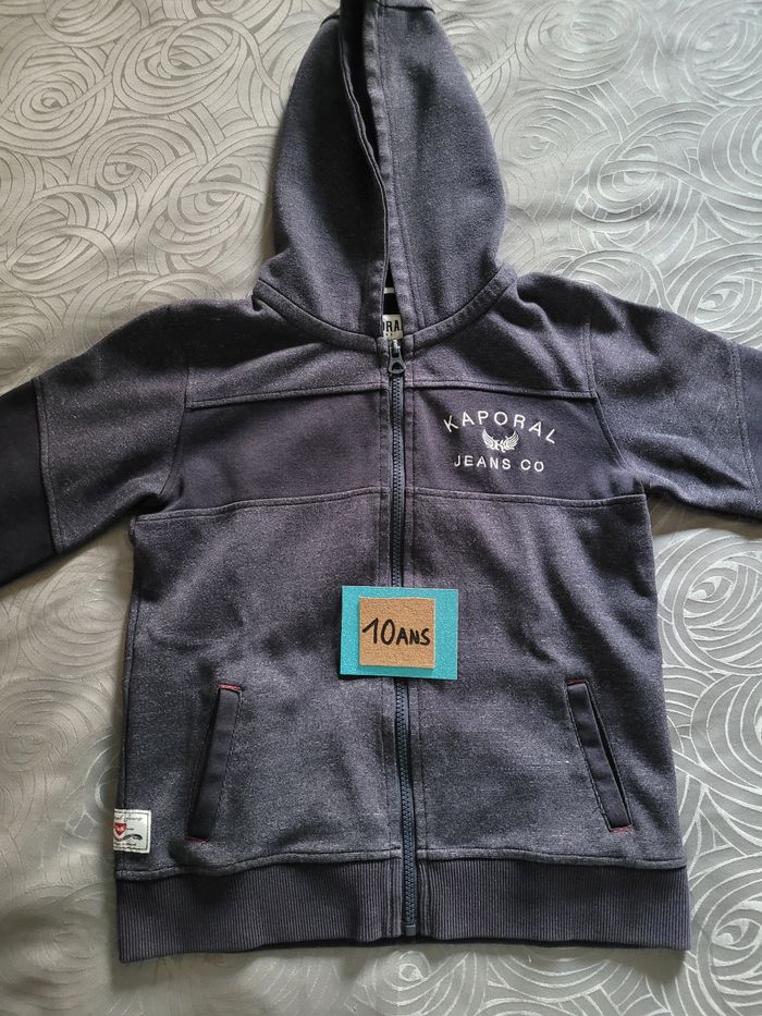 Gilet zippé kaporal