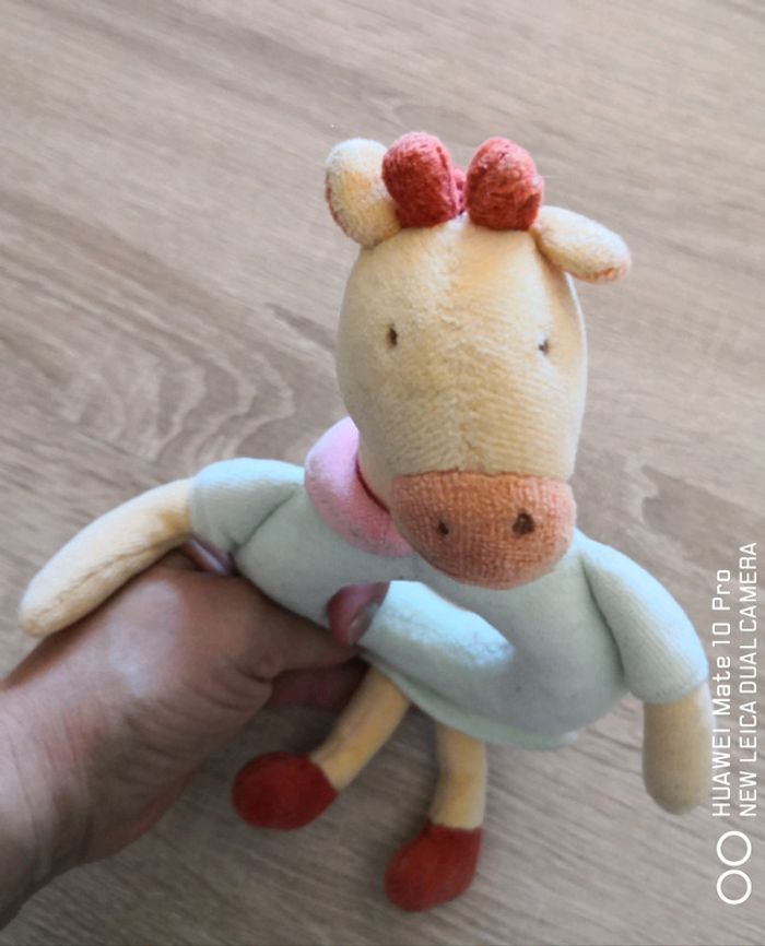 🧸Joli hochet doudou girafe - photo numéro 2