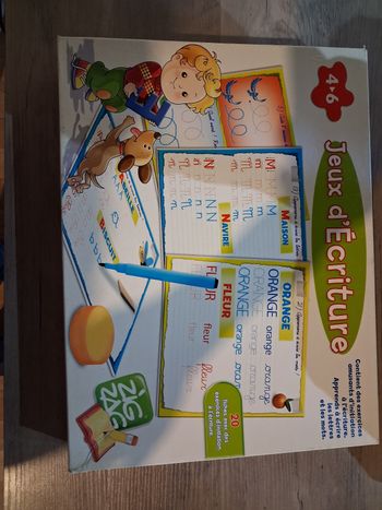 Jeux d'écriture zigzag