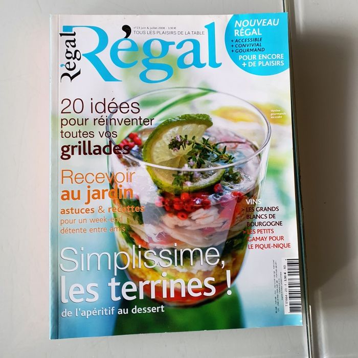 Lot 5 magazines Régal - photo numéro 5
