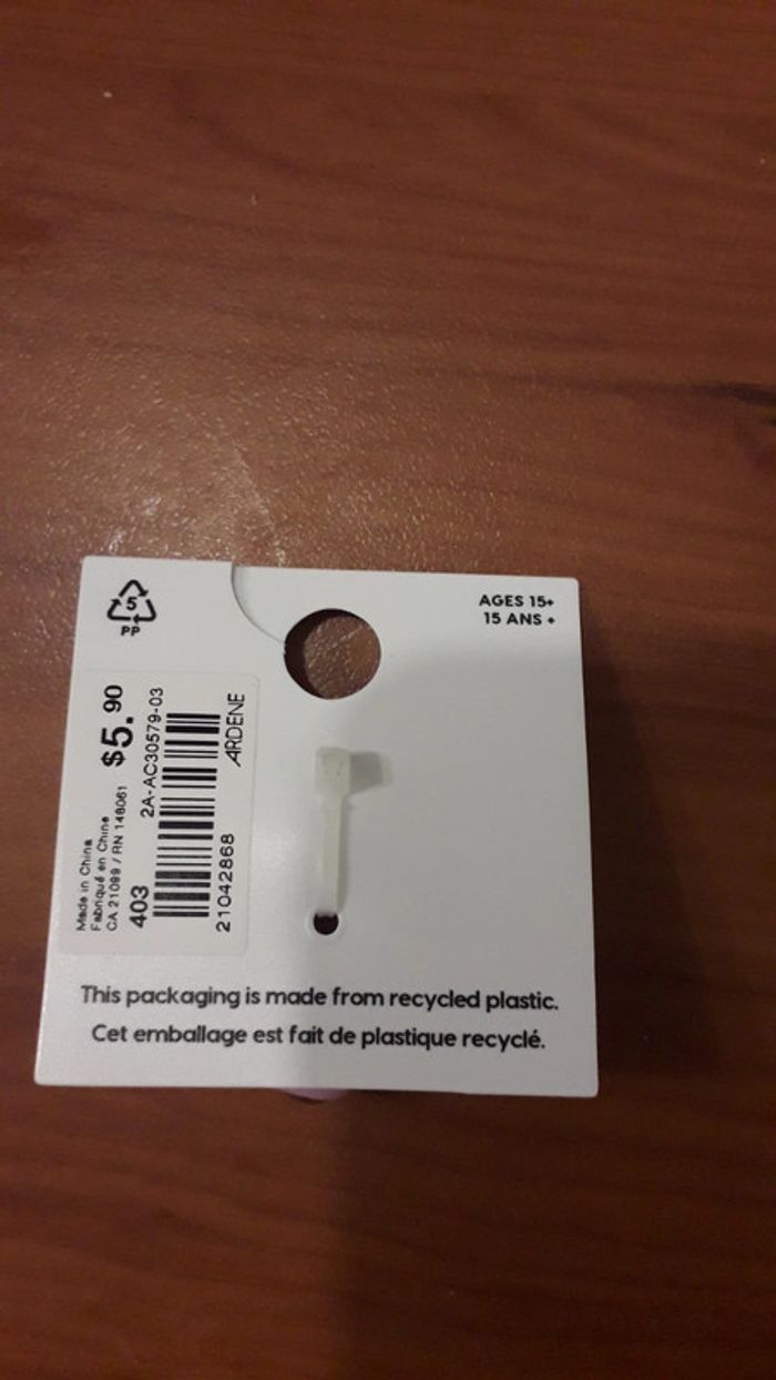 Bague mauve rose Ardène - photo numéro 3