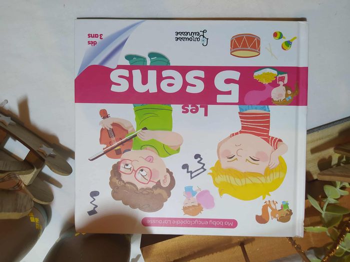 Livre Jeunesse - Les 5 sens de Elisabeth Marrou et de Marie Voyelle - Dès 3Ans