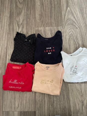 Lot tee-shirts