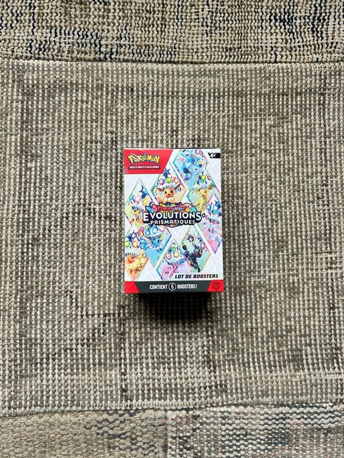 Bundle Pokémon Écarlate & Violet – Évolutions Prismatiques (Lot de Boosters)