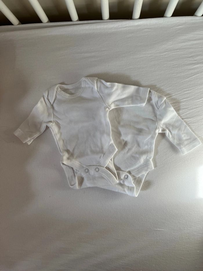 Lot de 2 bodys - naissance