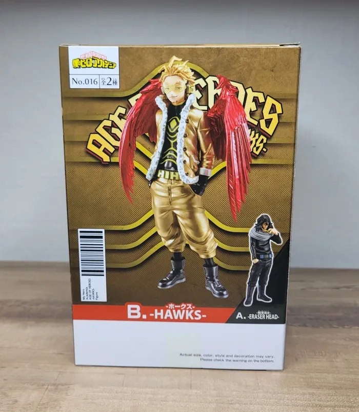 Figurine My Hero Academia Hawks Age of Heroes Banpresto Bandai Namco - photo numéro 3