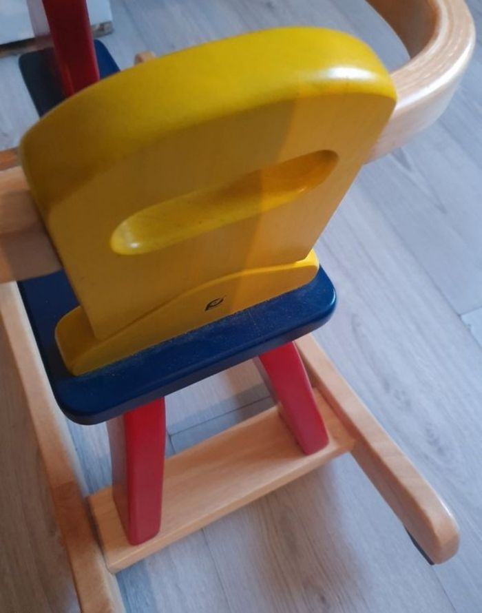 Cheval 🐎 à bascule en bois bébé - photo numéro 5