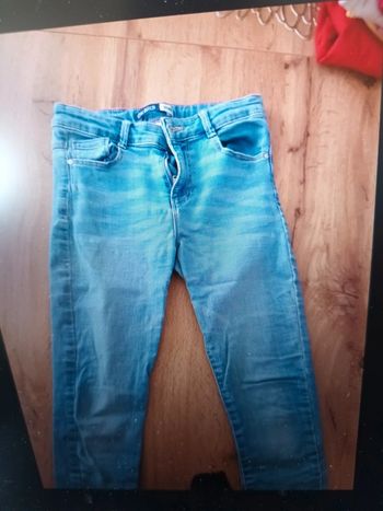 Pantalon jean Fille skinny 10 ans okaidi