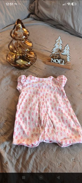 Barboteuse Bébé Fille 