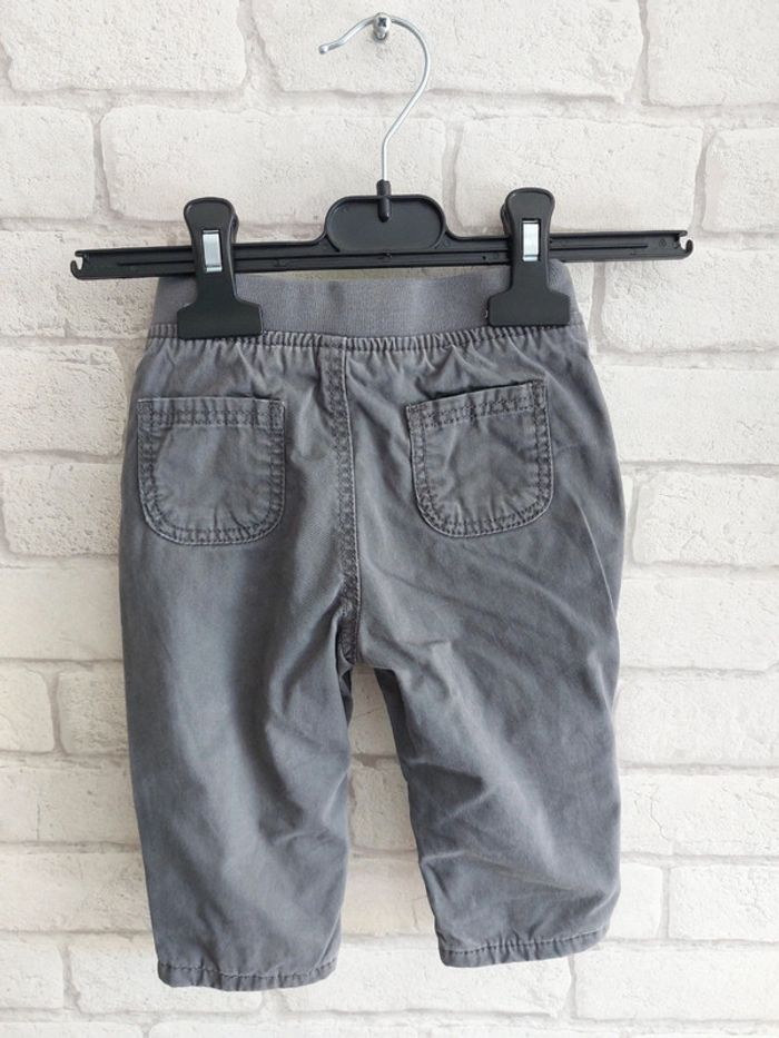 Pantalon doublé Obaibi taille 12 mois - photo numéro 2