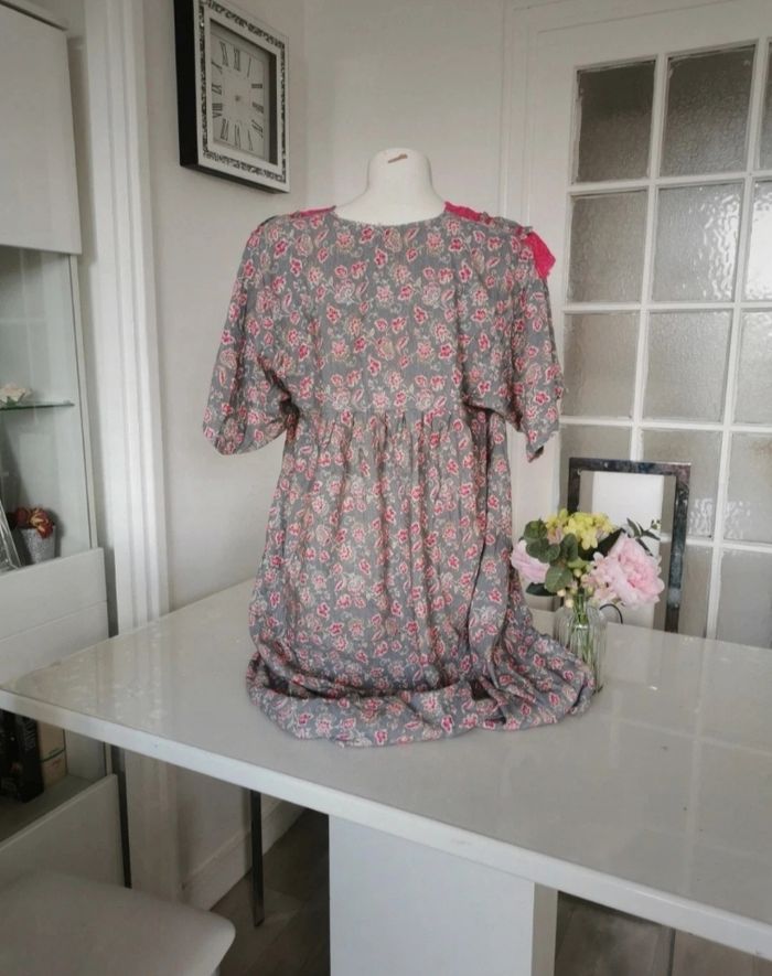 🩶🩷Jolie Robe Oriental Légère Et Fluide 🩶🩷 - photo numéro 2