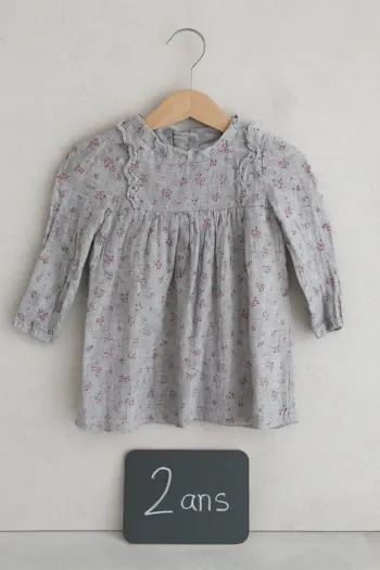 Robe grise - Taille 2 ans - Tartine et Chocolat