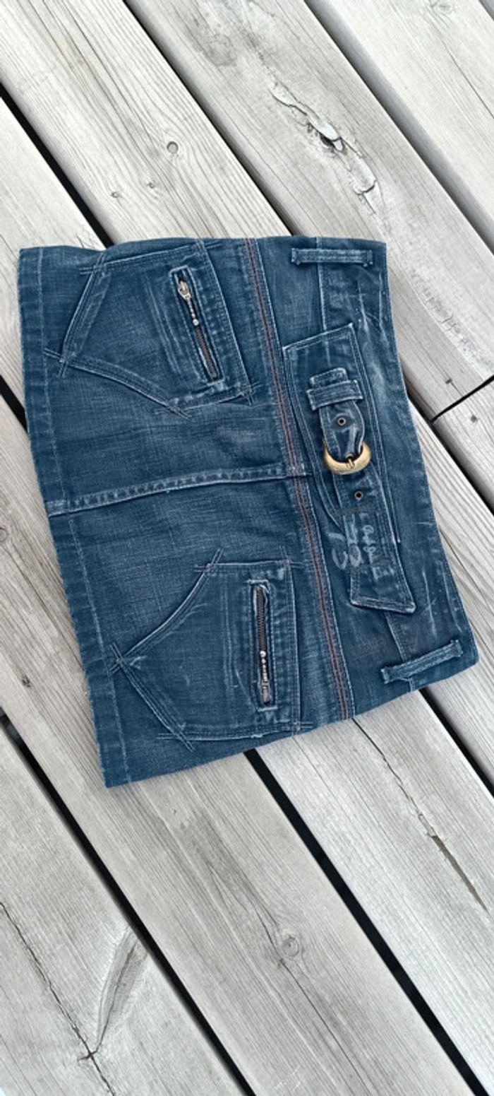 jupe jean pepe jeans 36 - photo numéro 9