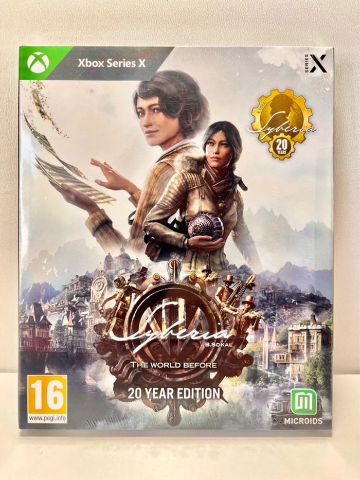 Jeu Sous Blister XBox Series X : Syberia Collector 20 year Edition